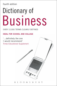 Imagen de portada: Dictionary of Business 1st edition 9780713679182
