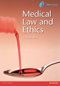 Imagen de portada: Medical Law 1st edition 9781408241318