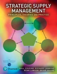 Cover image: Strategic Supply Management 1st edition 9780273651000