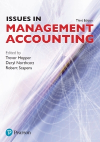 Omslagafbeelding: Issues in Management Accounting 3rd edition 9780273702573