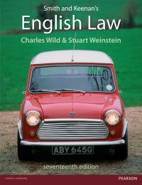Cover image: Smith and Keenan's English Law 17th edition 9781408295274