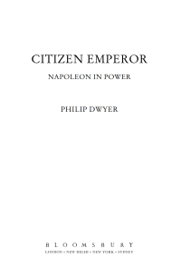 Imagen de portada: Citizen Emperor 1st edition 9781408843246