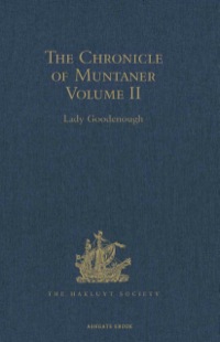 Cover image: The Chronicle of Muntaner 9781409414179