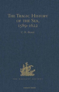 Cover image: The Tragic History of the Sea, 1589-1622 9781409414780