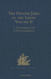 Cover image: The Prester John of the Indies 9781409414810