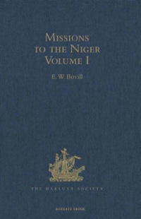 Cover image: Missions to the Niger 9781409414896