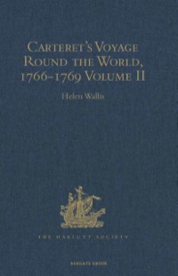 صورة الغلاف: Carteret's Voyage Round the World, 1766-1769 9781409414919