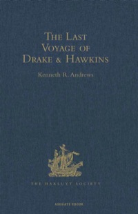 Imagen de portada: The Last Voyage of Drake and Hawkins 9780521010399