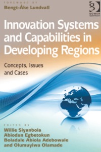 Imagen de portada: Innovation Systems and Capabilities in Developing Regions: Concepts, Issues and Cases 9781409423072