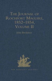 Cover image: The Journal of Rochfort Maguire, 1852–1854 9780904180268
