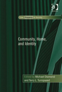 Cover image: Community, Home, and Identity 9781409438540