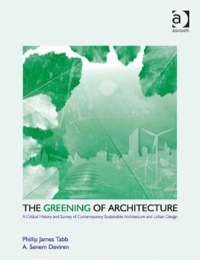 Cover image: The Greening of Architecture 9781409447399