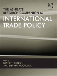 Cover image: The Ashgate Research Companion to International Trade Policy 9781409408352