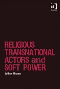 Cover image: Religious Transnational Actors and Soft Power 9781409425083