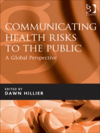 Titelbild: Communicating Health Risks to the Public: A Global Perspective 9780566086724