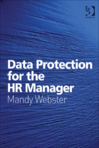 Imagen de portada: Data Protection for the HR Manager 9780566085963