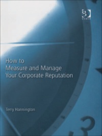 Cover image: How to Measure and Manage Your Corporate Reputation 9780566085529