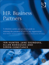 Cover image: HR Business Partners 9780566086250