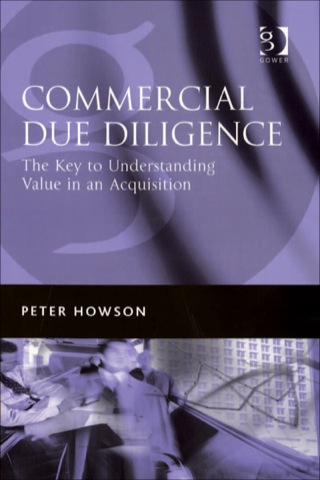 Imagen de portada: Commercial Due Diligence: The Key to Understanding Value in an Acquisition 9780566086519