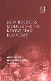 Cover image: New Business Models for the Knowledge Economy 9780566087882