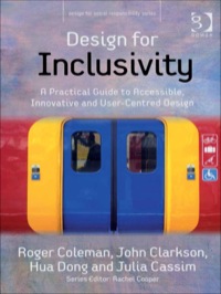 Cover image: Design for Inclusivity: A Practical Guide to Accessible, Innovative and User-Centred Design 9780566087073