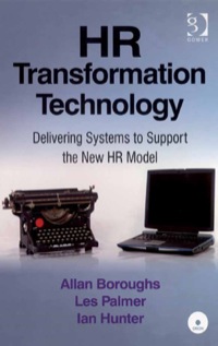 Cover image: HR Transformation Technology: Delivering Systems to Support the New HR Model 9780566088339