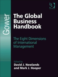 Cover image: The Global Business Handbook: The Eight Dimensions of International Management 9780566087479