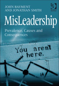 Cover image: MisLeadership: Prevalence, Causes and Consequences 9780566092268