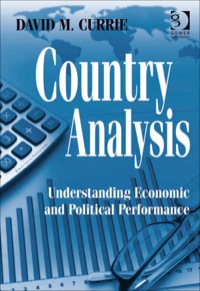 表紙画像: Country Analysis: Understanding Economic and Political Performance 9780566092374