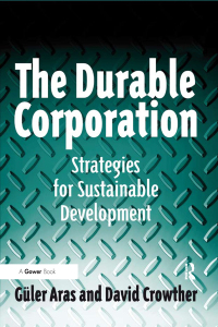 Cover image: The Durable Corporation: Strategies for Sustainable Development 9780566088193