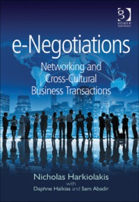 Cover image: e-Negotiations: Networking and Cross-Cultural Business Transactions 9781409401964