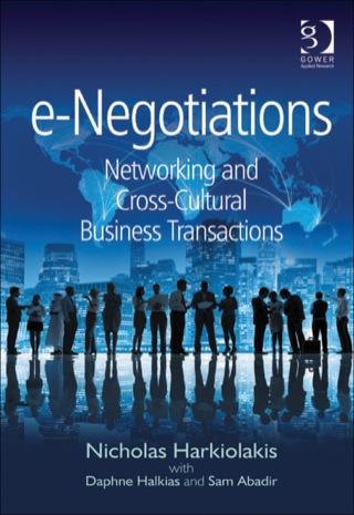 Cover image: e-Negotiations: Networking and Cross-Cultural Business Transactions 9781409401964