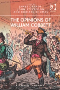 Titelbild: The Opinions of William Cobbett 9781409464327
