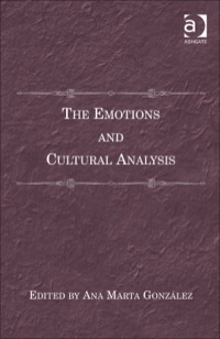 Cover image: The Emotions and Cultural Analysis 9781409453178
