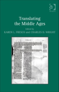 Cover image: Translating the Middle Ages 9781409446972