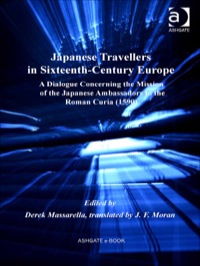 Cover image: Japanese Travellers in Sixteenth-Century Europe 9781908145031
