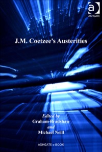 Cover image: J.M. Coetzee's Austerities 9780754668039