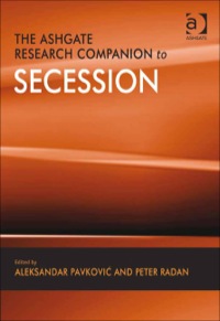 Cover image: The Ashgate Research Companion to Secession 9780754677024