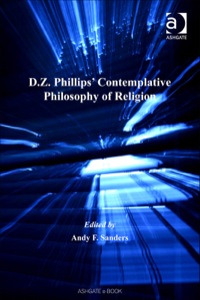 Imagen de portada: D.Z. Phillips' Contemplative Philosophy of Religion: Questions and Responses 9780754662853