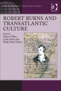 Cover image: Robert Burns and Transatlantic Culture 9781409405764