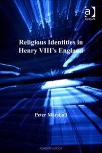 Cover image: Religious Identities in Henry VIII's England 9780754653905