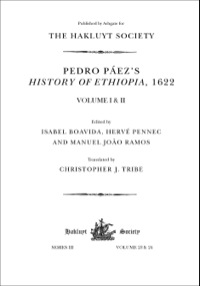 Imagen de portada: Pedro Páez's History of Ethiopia, 1622 9781409435280