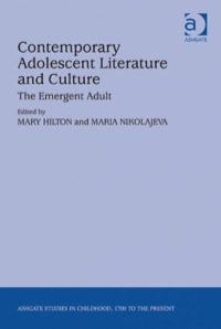 Imagen de portada: Contemporary Adolescent Literature and Culture: The Emergent Adult 9781409439882