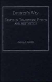 Imagen de portada: Deleuze's Way: Essays in Transverse Ethics and Aesthetics 9780754660323