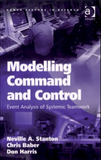 Imagen de portada: Modelling Command and Control: Event Analysis of Systemic Teamwork 9780754670278