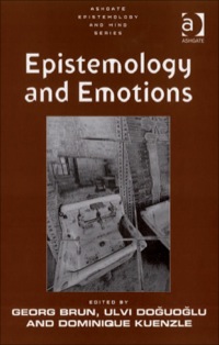 Titelbild: Epistemology and Emotions 9780754661146