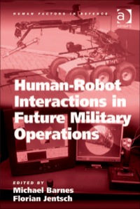 Omslagafbeelding: Human-Robot Interactions in Future Military Operations 9780754675396