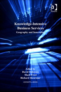 Cover image: Knowledge-Intensive Business Services: Geography and Innovation 9780754678892