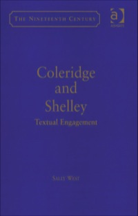 Omslagafbeelding: Coleridge and Shelley: Textual Engagement 9780754660125