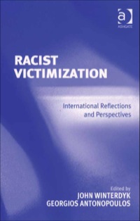 Cover image: Racist Victimization: International Reflections and Perspectives 9780754673200
